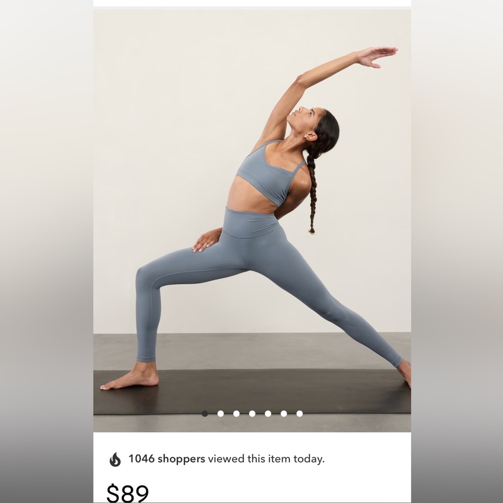 Athleta Elation Ultra High Rise Rib Leggings